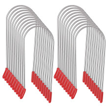 Large Hot Roller Clips 1.25 Inch Curlers, 20pcs Metal Hair Curler Clips for Long and Short Hair