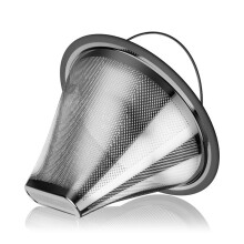 Filtro de Café em Aço Inoxidável para Máquinas de Café Moccamaster KBGV e KBT Filtro de Café Reutilizável Duplo