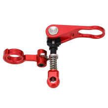 Aluminum Alloy Red Quick Release Seatpost Clamp & Rear Frame Clip