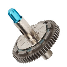 57T Aluminium-Stahl RC-Kupplungszahnrad für 1/10/8 Fahrzeuge Blau