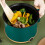 Electric Hot Pot 1.8L 600W Green, Multi-Function Cooker with Steam 9