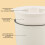 600W 1.8L Mini Electric Cooker with Steaming Basket, White 12