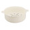 600W 1.8L Mini Electric Cooker with Steaming Basket, White 16