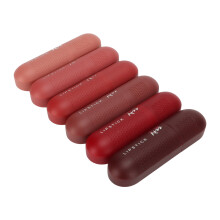 Set di 6 rossetti opachi da 0,1 oz per donna, cosmetici pigmentati a lunga durata