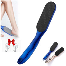 Nano Glass Foot File Callus Remover with Ergonomic Non Slip Grip for Smooth Feet Wet and Dry Use