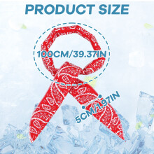 (red) Sports Cooling Towel - Reusable & Cold Therapy