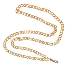 47 Inch Gold Metal Crossbody Phone Strap, Adjustable Phone Lanyard Chain for Hands Use