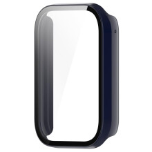 Smart Band 8 Blue Case with Screen Protector, Full Coverage Anti‑Scratch Shield for Xiaomi Smartwatch