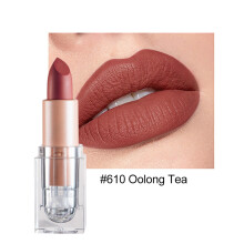 610 Rossetto Matte, Idratante, Nutriente, a Lunga Tenuta, Piccolo Cubo