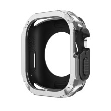 Case 49mm Grey Protective Cover, AntiFall Shell for Apple Watch Ultra 9 8 7 6 5 4 SE