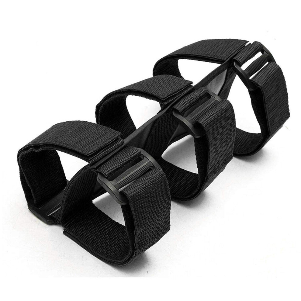 Fire Extinguisher Mount, Adjustable Roll Bar Holder Strap, Durable Offroad Fit For Jeep Wrangler Black 9169991479538