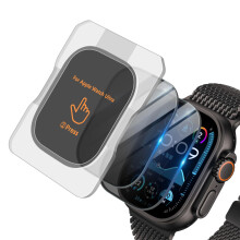 3 Pack for Apple Watch Ultra 3 2 1 49mm Privacy Screen Protector, HD Tempered Glass, AntiScratch, AutoAlignment