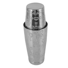 Martini-Cocktail-Shaker aus Edelstahl, silber, 300 ml, Boston Bar Mixer