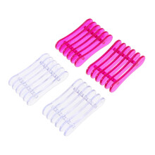 4pcs Nail Art Pen Holder with Non Slip Slots, Plastic Manicure Tool Organizer for Salon and Home