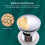 Home White Bathroom Sink Drain Stopper Press Bounce Deodorization for Easy Use 4