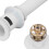 Home White Bathroom Sink Drain Stopper Press Bounce Deodorization for Easy Use 6