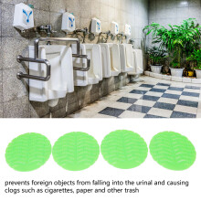 4 Urinal Splash Guards Odour Reducer