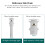 Home White Bathroom Sink Drain Stopper Press Bounce Deodorization for Easy Use 12