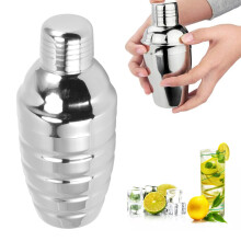 700ml Stainless Steel Cocktail Shaker Bartending Mixer Shaking Cup