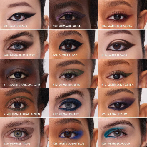 SEPHORA COLLECTION Retractable Waterproof Eyeliner 19 shimmer navy 1