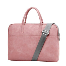 Laptop Sleeve 44cm Compact Protective Case Black Slim Shoulder Laptop Bag for Everyday Carry
