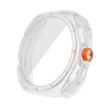 Case for Samsung Galaxy Watch 6 40mm with Tempered Glass Screen Protector, MtTr Ultra Upgrade Cover