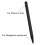Stylus Pen for Touch Screens, 2 in 1  Precision Universal iPad Stylus Pen Silver for iPhone Android 3
