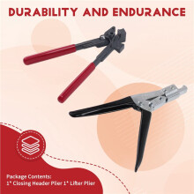 Radiator Maintenance Pliers Car Radiator Tool Pliers for Efficient Service and Repair Open-Mouth Header Pliers