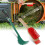 Mower Deck Scraper with Ergonomic Long Handle, Lawn Mower Deck Cleaner Tool with Stiff Bristle Brush, Lawn Mower 5