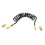 Dual Female Connector High-Pressure Spring Hose with Quick Connect Couplings 63Mpa M10x1 Thread Detachable Structure 2