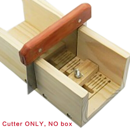 Stainless Steel Soap Cutter with Wooden Handle