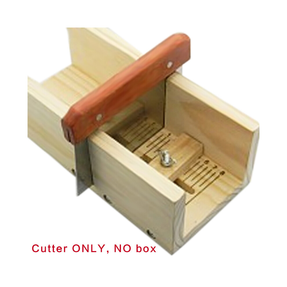 Dachuang Beauty Stainless Steel Soap Cutter With Wooden Handle