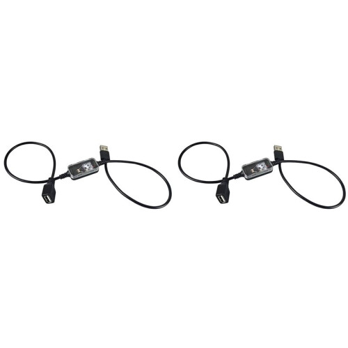 2X Light Sensor  5V 12V USB Wire Night Auto- Light Sensor Cable for Home Security and Lighting