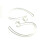2 New Clear High Quality Ear Hooks  Headset 2