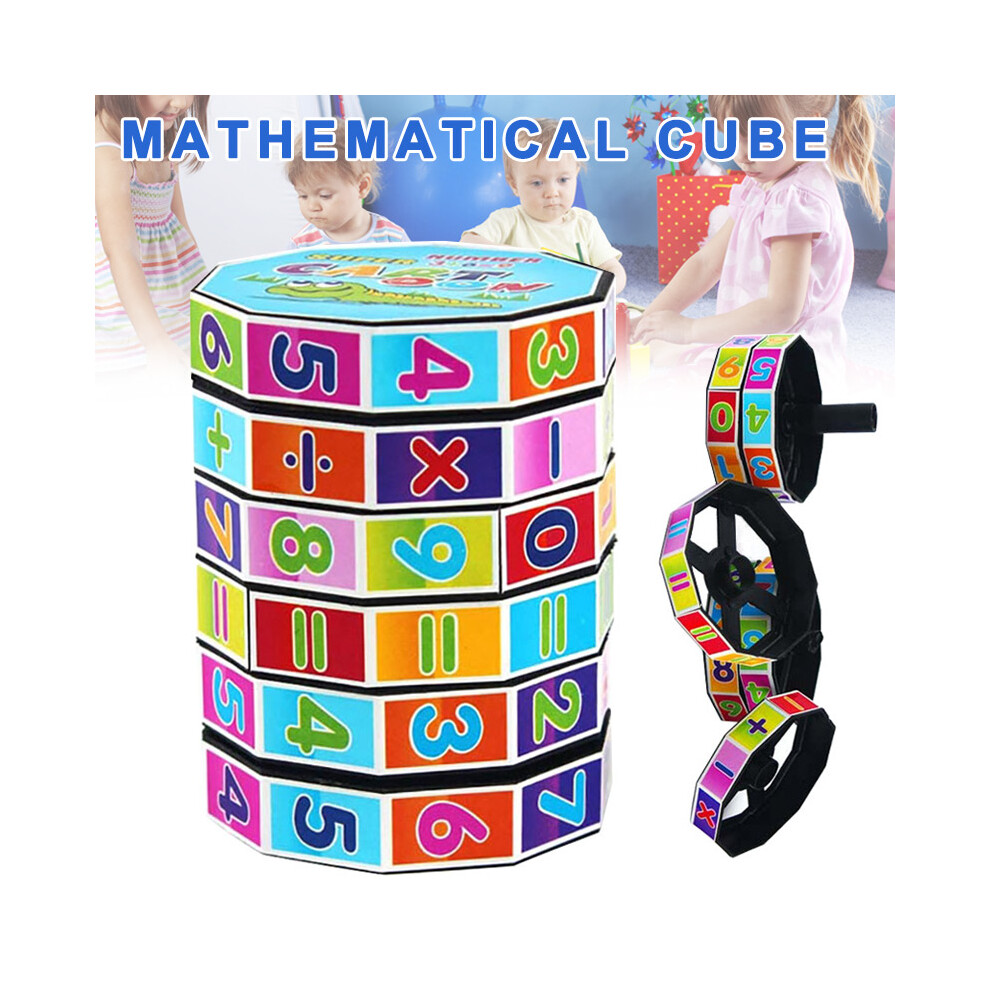Photos - Educational Toy Math Cubes for Kids - Addition & Subtraction Puzzle Toy