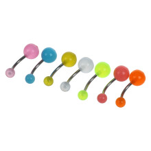 7X Glow in the Dark Bauchnabelpiercing Nabel Piercing