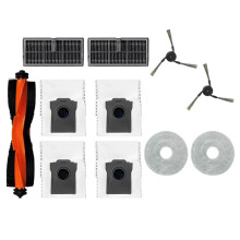For Mova P50 Pro Ultra / Mova P10 Pro Ultra Vacuum Cleaner Replacement Accessories Main Side Brush Filter Mop Dust Bags