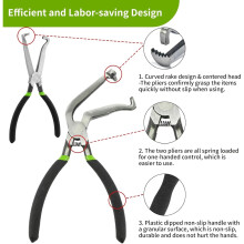Pince de Déconnexion Électrique (Lot de 3) pour Voitures : Séparateur de Connecteurs Électriques Automobiles, Pince pour le Retrait des Conduites