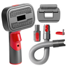 2-in-1 Pet Grooming Kit for V7 V8 V10 V11 V15 Vacuum,Dog Hair Vacuum Attachment Removes Loose Hair, Dander