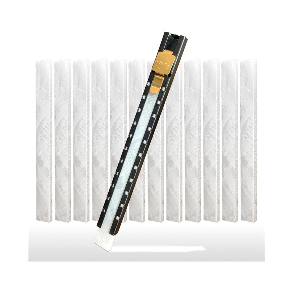 Soapstone Holder With 20 Pcs Flat Soapstone Pencil Refills Sticks For Welding Welders Marking 4713687165363
