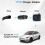 For  to Type2 EV Adapter Electric Charging Connector 32A 24V EV Charger Connect Adapter Fast Charging Adapter Plug 6