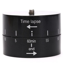 Lapse Stabilizer Photography Panning 360 Degrees Rotating 60 Min Yuntai for DSLR ILDC Small Camera Phone