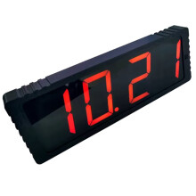 2.3inch Wifi Clock 12/24Hours Electronic Clock LED Digital Display Date Alarm Clock Wireless Network WIFI Timing