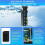 Submersible Internal Aquarium Filter, Multi-Function Powerful Pump for 2-10 Gallon Fish Tanks, 53 GPH 2.5W EU Plug 3