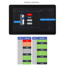 5inch Capacitive Touch Display, 720x1280 Pixels, IPS Panel, 5-Point Touch for Raspberry Pi ESP32-P4 RK3506 RK3576
