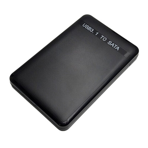 2.5"  to USB 3.1 Type-C HDD Enclosure Mobile Hard Drive Cases for SSD External Storage HDD Box Plug and 1