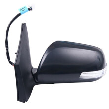 Specchietto Retrovisore Auto per 2010 - Lente Regolabile + LED + Riscaldato + Specchietto Laterale Pieghevole di Ricambio 9 Pin