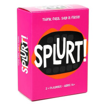 Party Card Game Think Fast Say It First Portable Travel Game for Adults Teens Family Board Game Fun Birthday Gifts