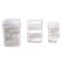 150Pcs 3 Sizes Clear Earring Bags, Waterproof Bags Thickened Reusable Storage Pouch for Jewelry Rings Necklace Bracelet