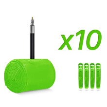 10 Pcs CYCLAMI TPU Bike Inner Tube for MTB 27.5 Inch Bicycle 63g French Valve Tyre Repair Tool Cycling